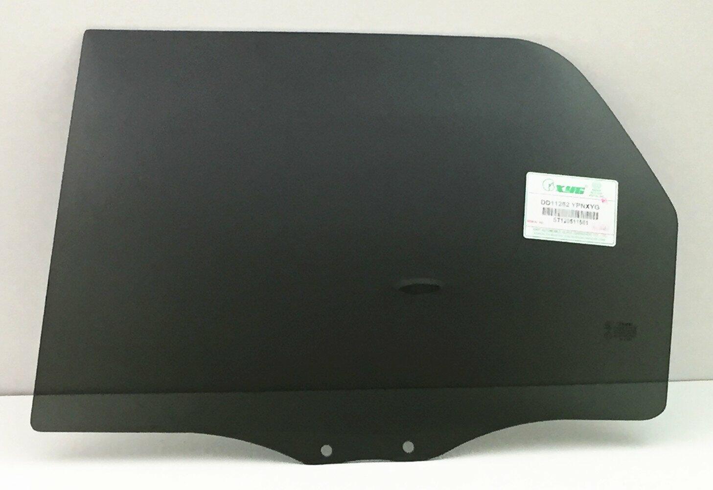 Driver Left Side Rear Door Window Door Glass Compatible with Mercury Mariner 2008-2011 Models