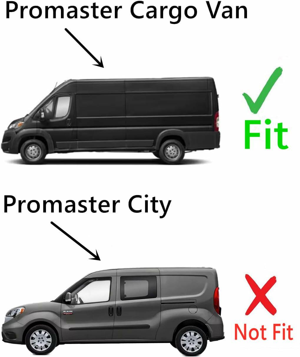 Driver Left Side Front Door Window Door Glass Compatible with Ram Promaster 1500 2500 3500 Cargo Van 2014-2026 Models (Not For Promaster City Van)