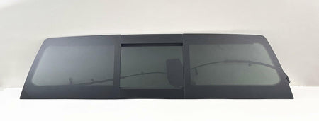 Power Back Slider Window Back Glass Compatible with Ram Pickup 1500 2019-2024 4 Door Models (Not For 1500-Classic)