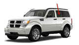 Driver Left Side Rear Door Window Door Glass Compatible with Dodge Nitro 2007-2011 Models