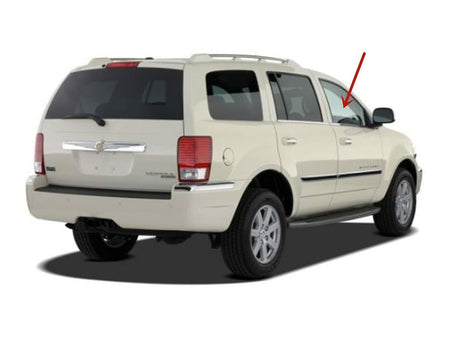 Passenger Right Side Front Door Window Door Glass Compatible with Dodge Durango/Chrysler Aspen 2004-2009 Models