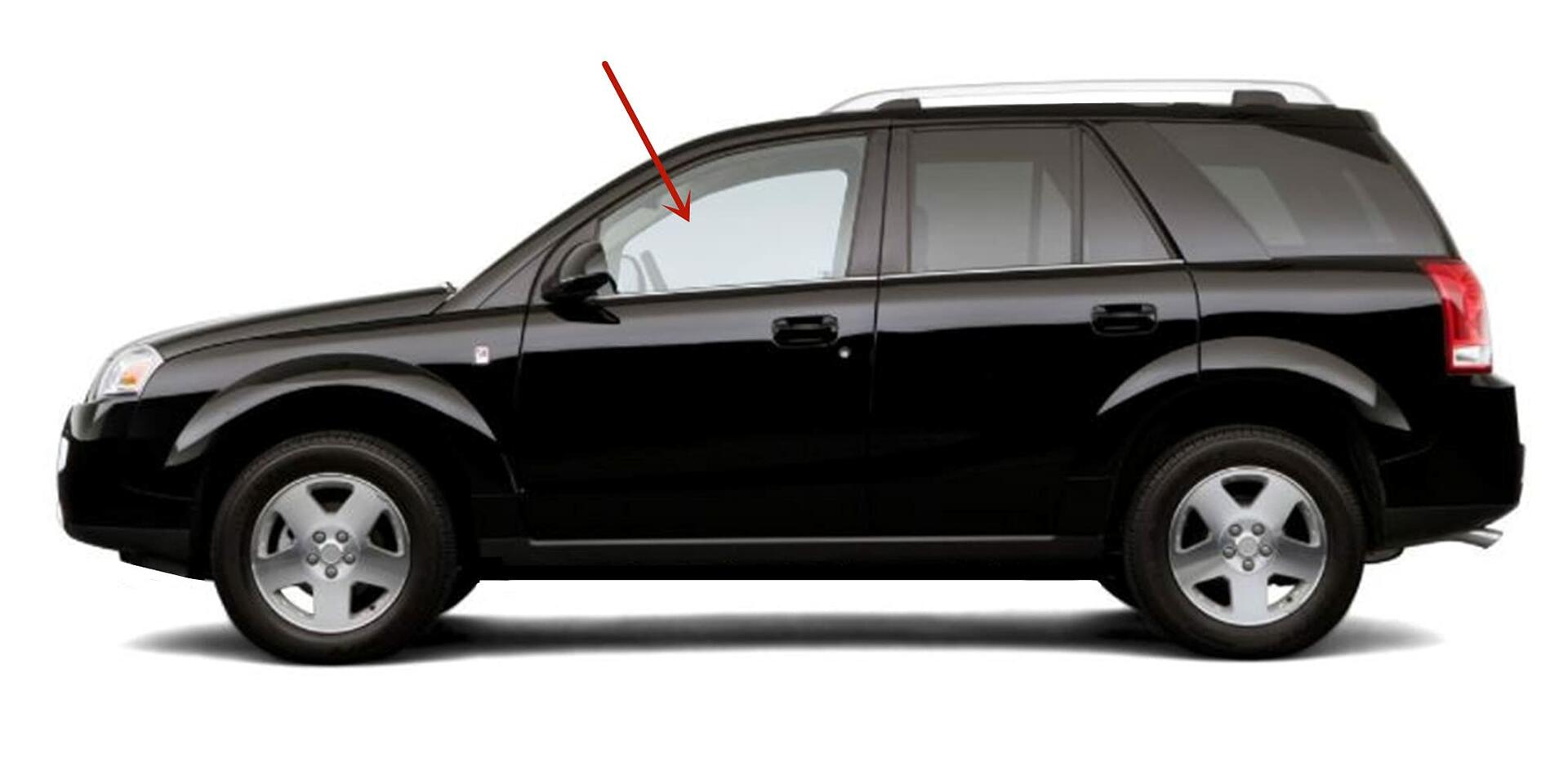 Driver Left Side Front Door Window Door Glass Compatible with Saturn VUE 2002-2007 Models