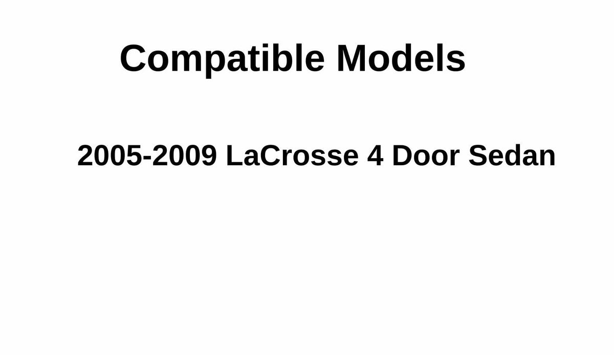 Laminated Passenger Right Side Front Door Window Door Glass Compatible with Buick Lacrosse 4 Door Sedan 2005-2009 Models