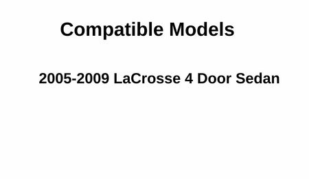 Laminated Passenger Right Side Front Door Window Door Glass Compatible with Buick Lacrosse 4 Door Sedan 2005-2009 Models