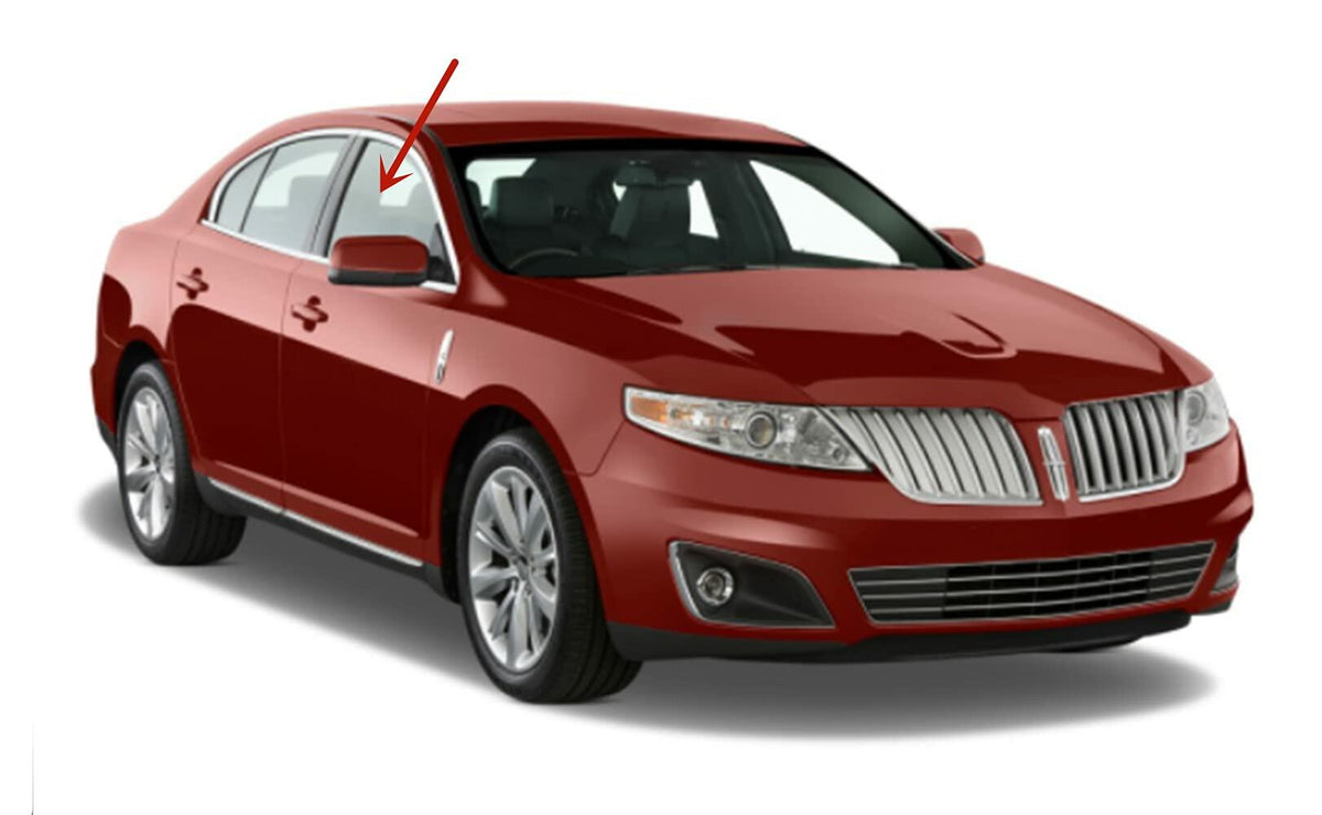 Laminated Passenger Right Side Front Door Window Door Glass Compatible with Lincoln MKS 2009-2016 Models