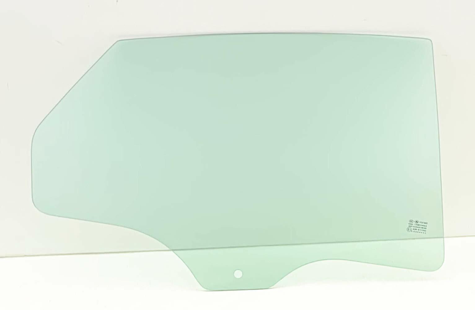 Passenger Right Side Rear Door Window Door Glass Compatible with Ford Fusion 4 Door Sedan 2013-2020 Models