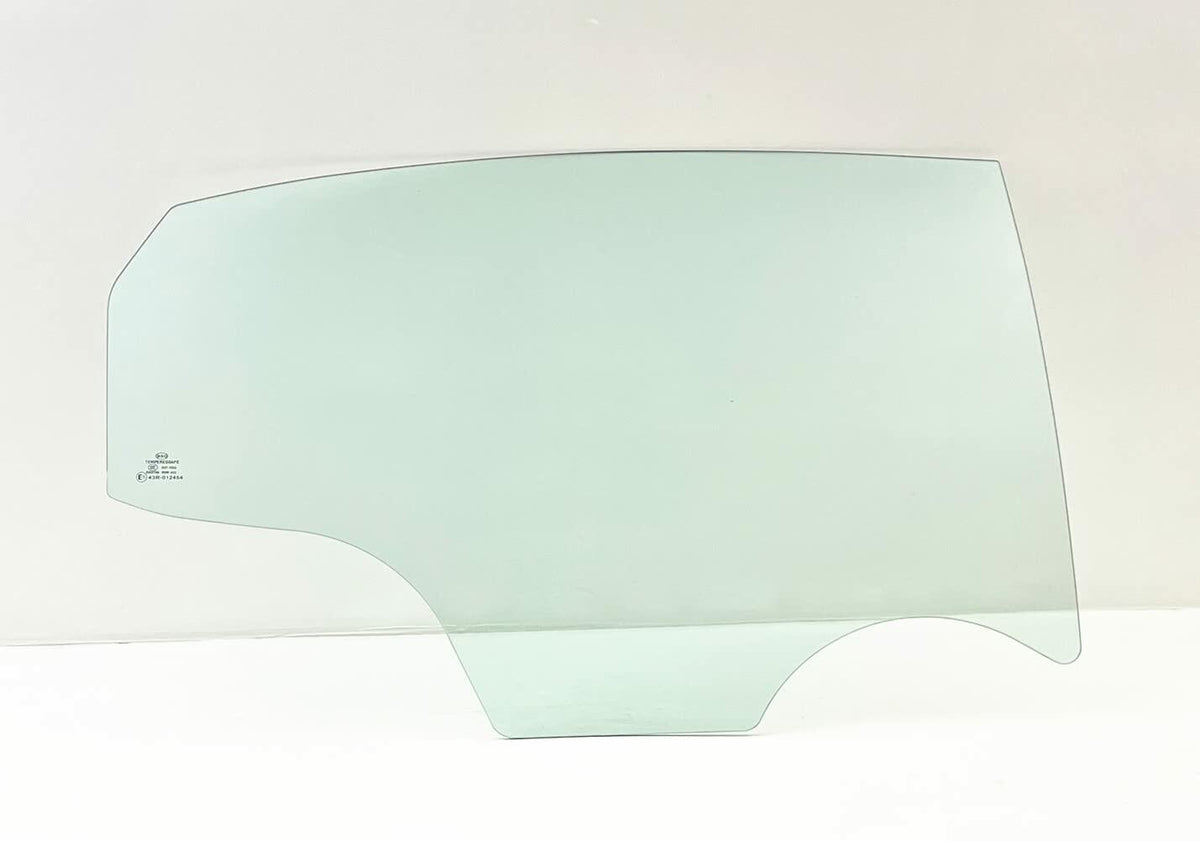 Passenger Right Side Rear Door Window Door Glass Compatible with Chevrolet Caprice 2012-2016 Models