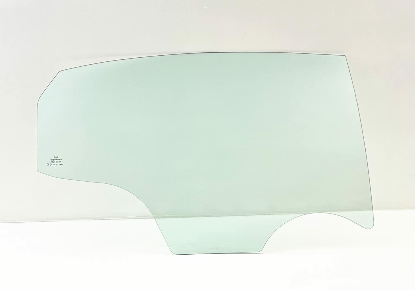 Passenger Right Side Rear Door Window Door Glass Compatible with Chevrolet Caprice 2012-2016 Models