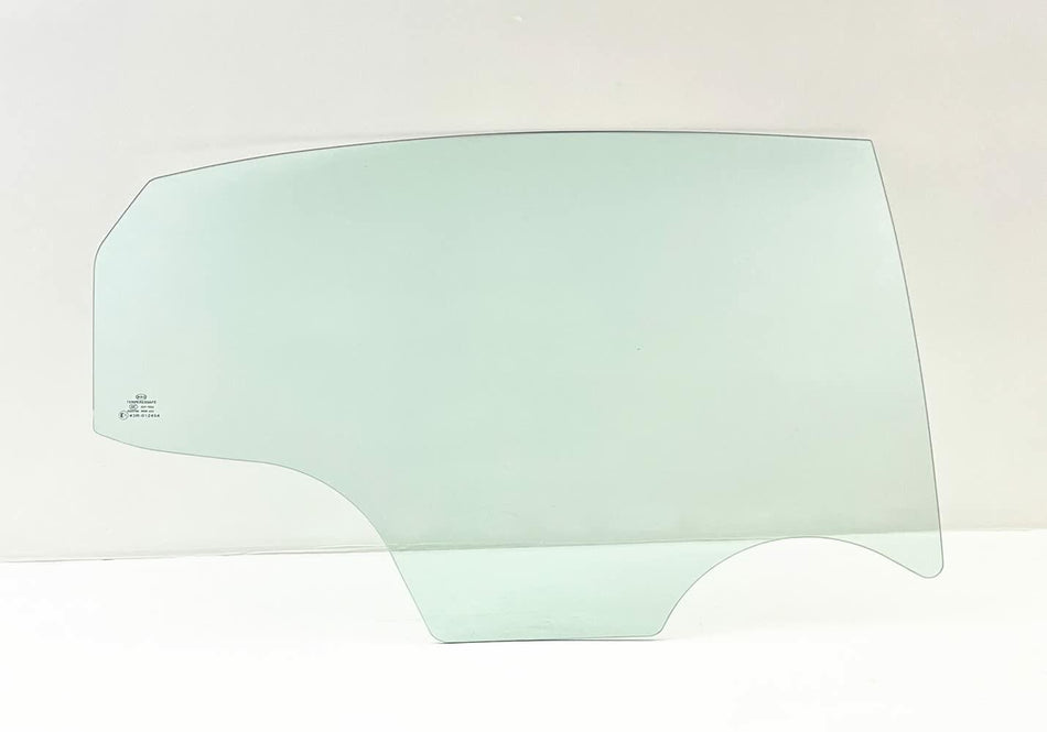 Passenger Right Side Rear Door Window Door Glass Compatible with Chevrolet Caprice 2012-2016 Models