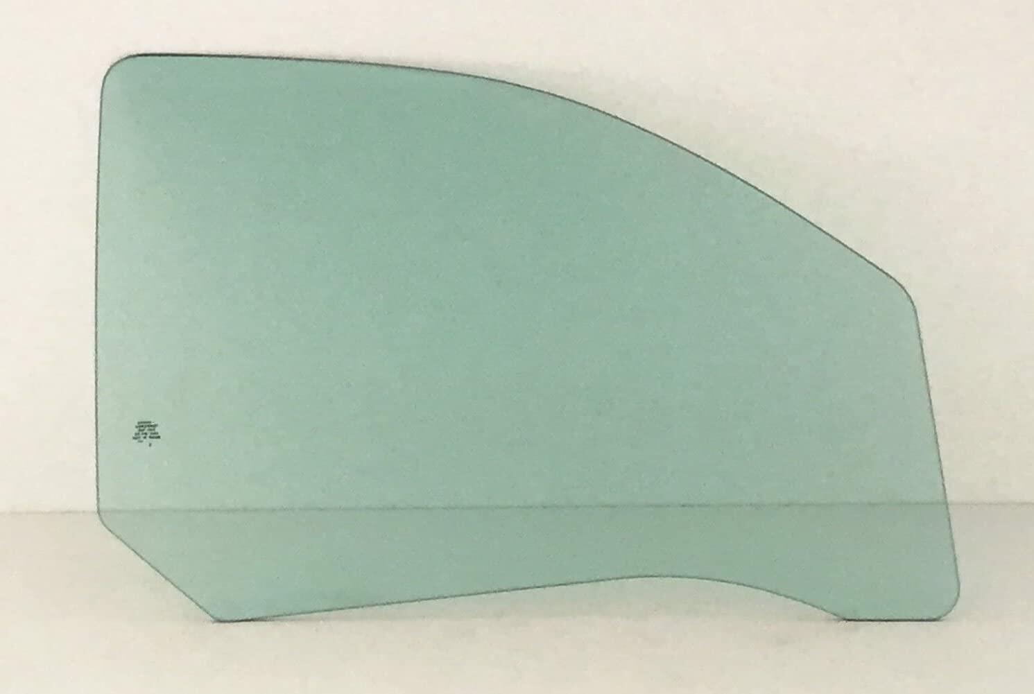Passenger Right Side Front Door Window Door Glass Compatible with Mitsubishi Raider 2006-2010 Models