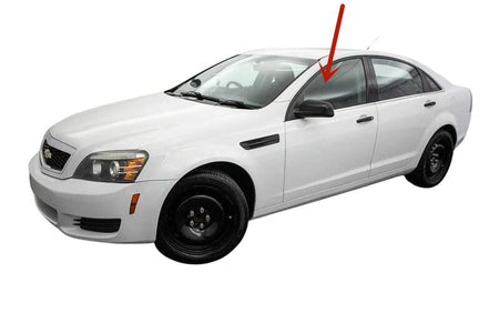 Driver Left Side Front Door Window Door Glass Compatible with Chevrolet Caprice 2012-2016 Models