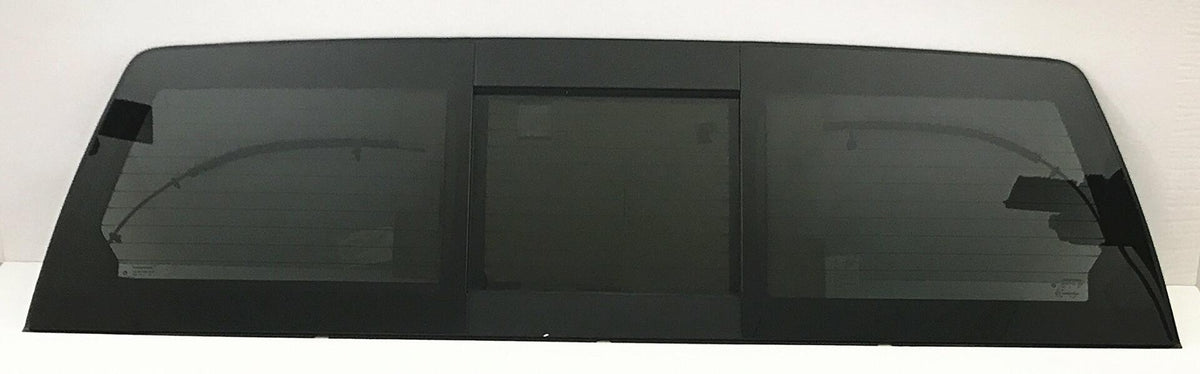 OE W/Motor Heated Sliding Back Window Glass Back Power Slider Compatible with Ram Pickup 2013-2018 1500 / 2019-2024 1500Classic / 2013-2026 2500 3500 4500 5500 Models