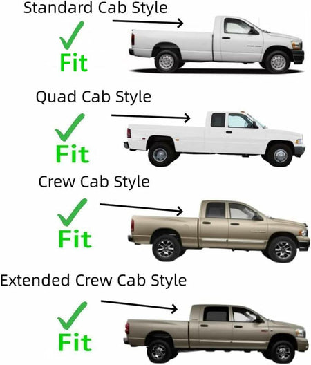 Privacy Non-Heated Stationary Back Window Back Glass Compatible with Ram Pickup 1500 2009-2018 & 1500 Classic 2019-2024 & 2500 3500 2010-2025 & 3500Cab/Chs 4500 5500 2011-2025 Models