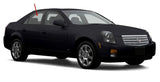 Passenger Right Side Rear Door Window Door Glass Compatible with Cadillac CTS 2003-2007 Models