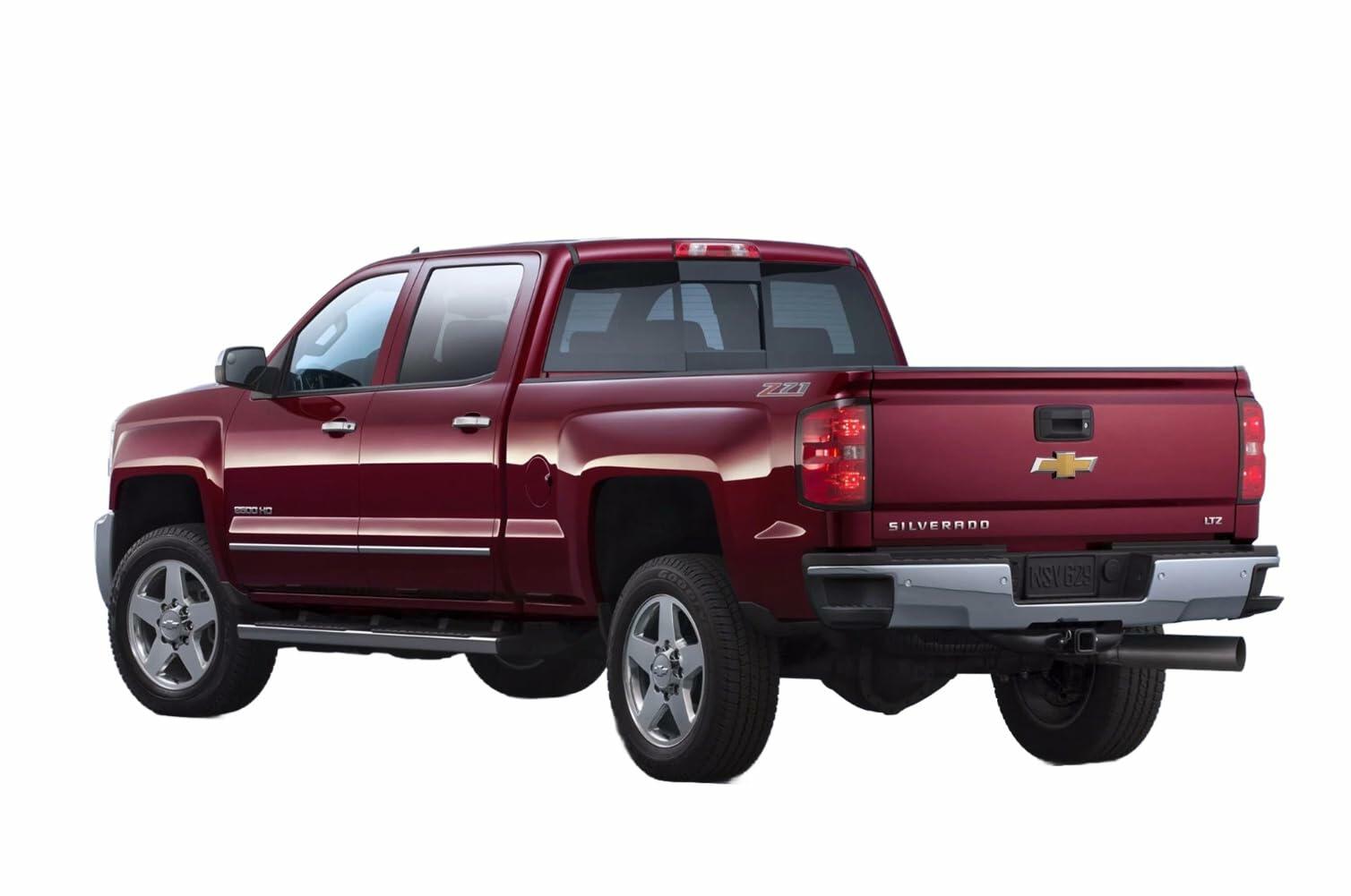 Heated Back Sliding Window Glass Power Slider Compatible with Chevrolet Silverado GMC Sierra 1500 2014-2018 / 1500Limited 2019 / 2500 3500 2015-2019 Models