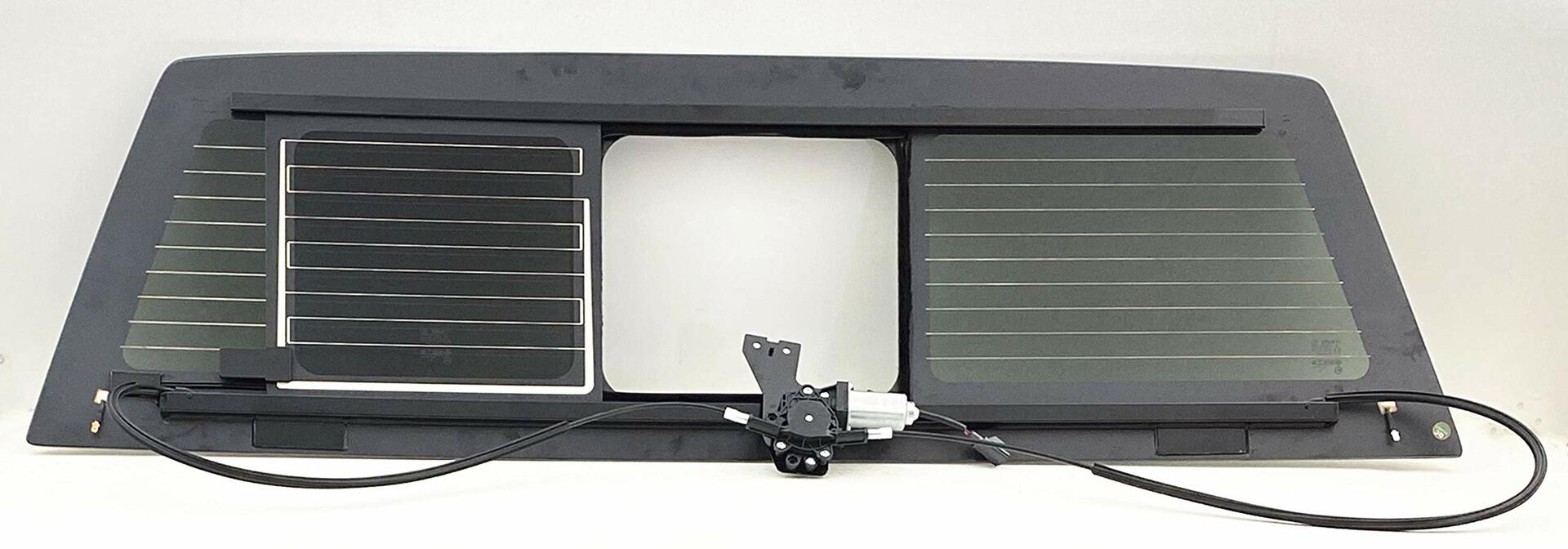 Heated Power Back Slider Back Window Back Glass Privacy Compatible with Ford F-Series F150 Pickup 2015-2020 Models