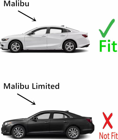 Tempered Driver Left Side Front Door Window Door Glass Compatible with Chevrolet Malibu 2016-2025 Models (Not For Malibu Limited 2016)