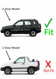 NAGD Heated Rear Tempered Glass Window for Suzuki Vitara 1999-2004, Grand Vitara 1999-2005, XL-7 2004-2006