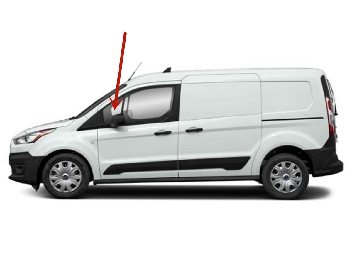Driver Left Side Front Vent Window Vent Glass Compatible with Ford Transit Connect Mini Van 2014-2023 Models