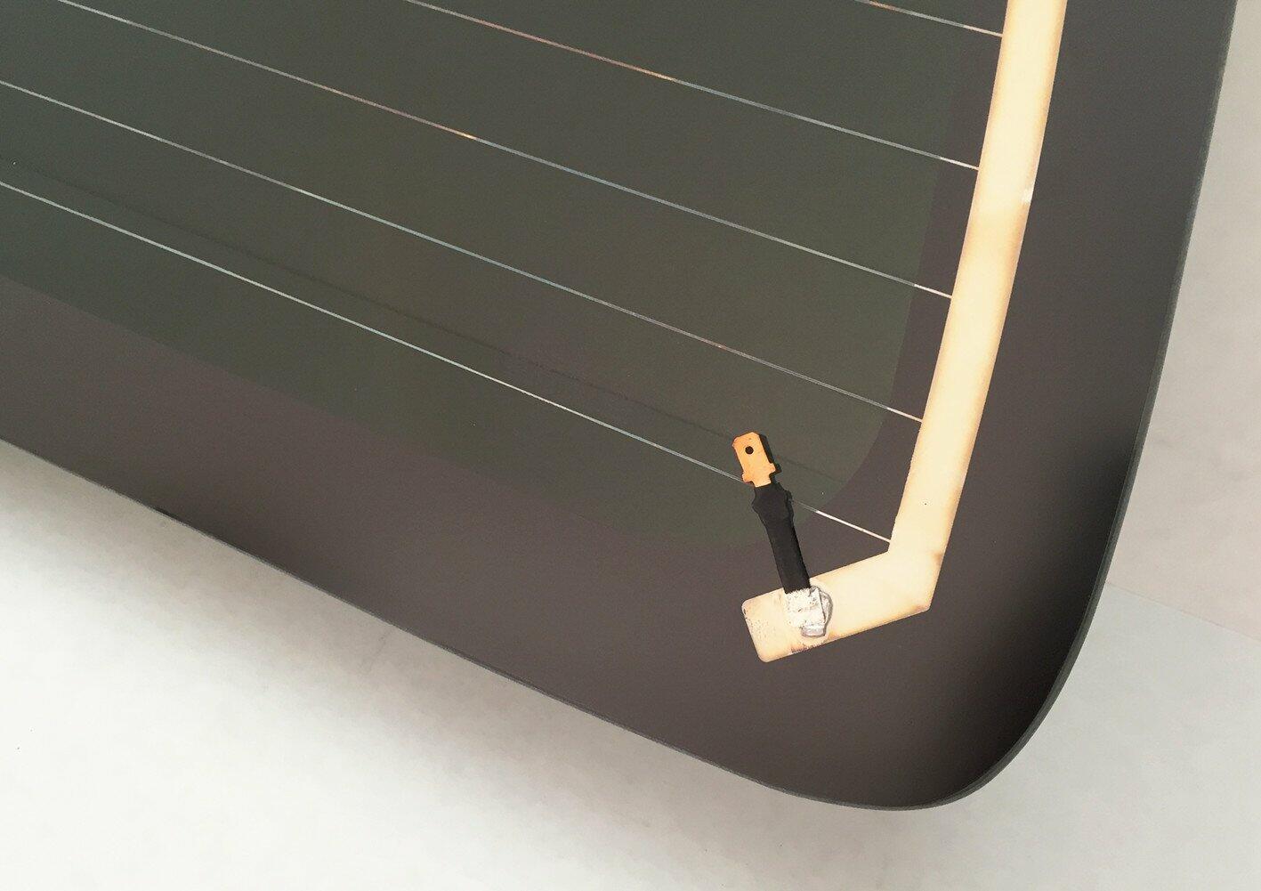 Heated Back Tailgate Window Back Glass Compatible with Nissan Xterra 2000-2004 Models