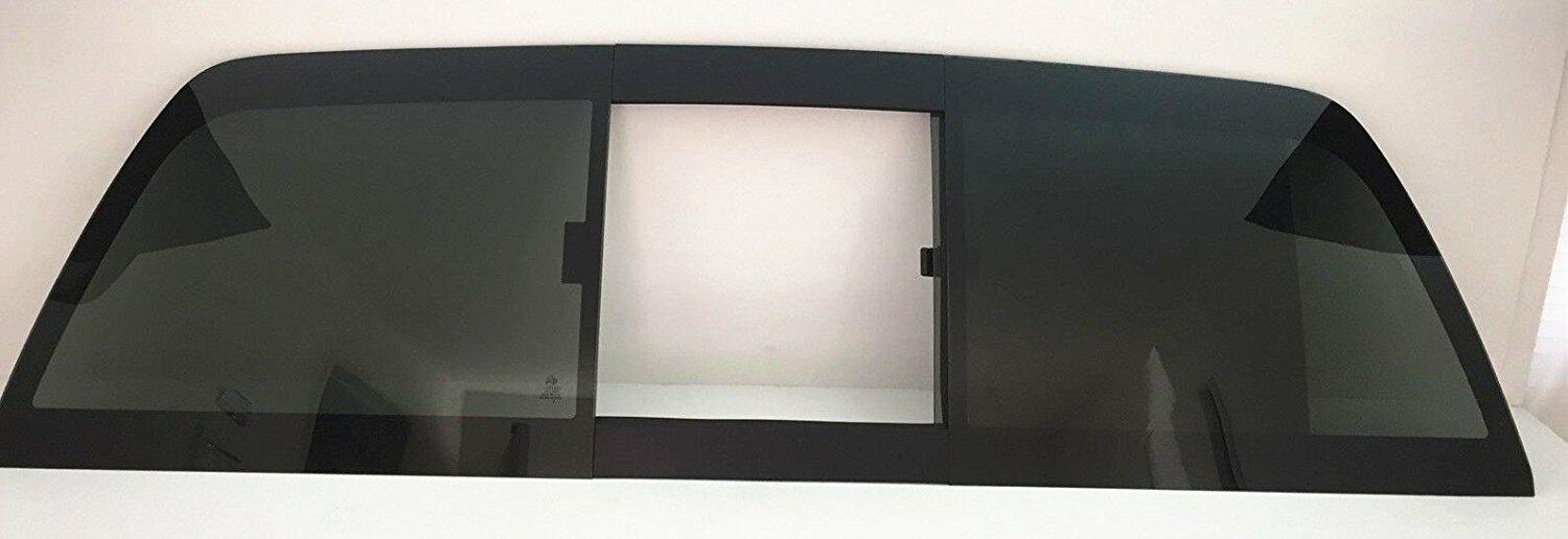 Sliding Back Window Glass Manual Back Slider Compatible with Toyota Tundra Pickup 2007-2021 Models