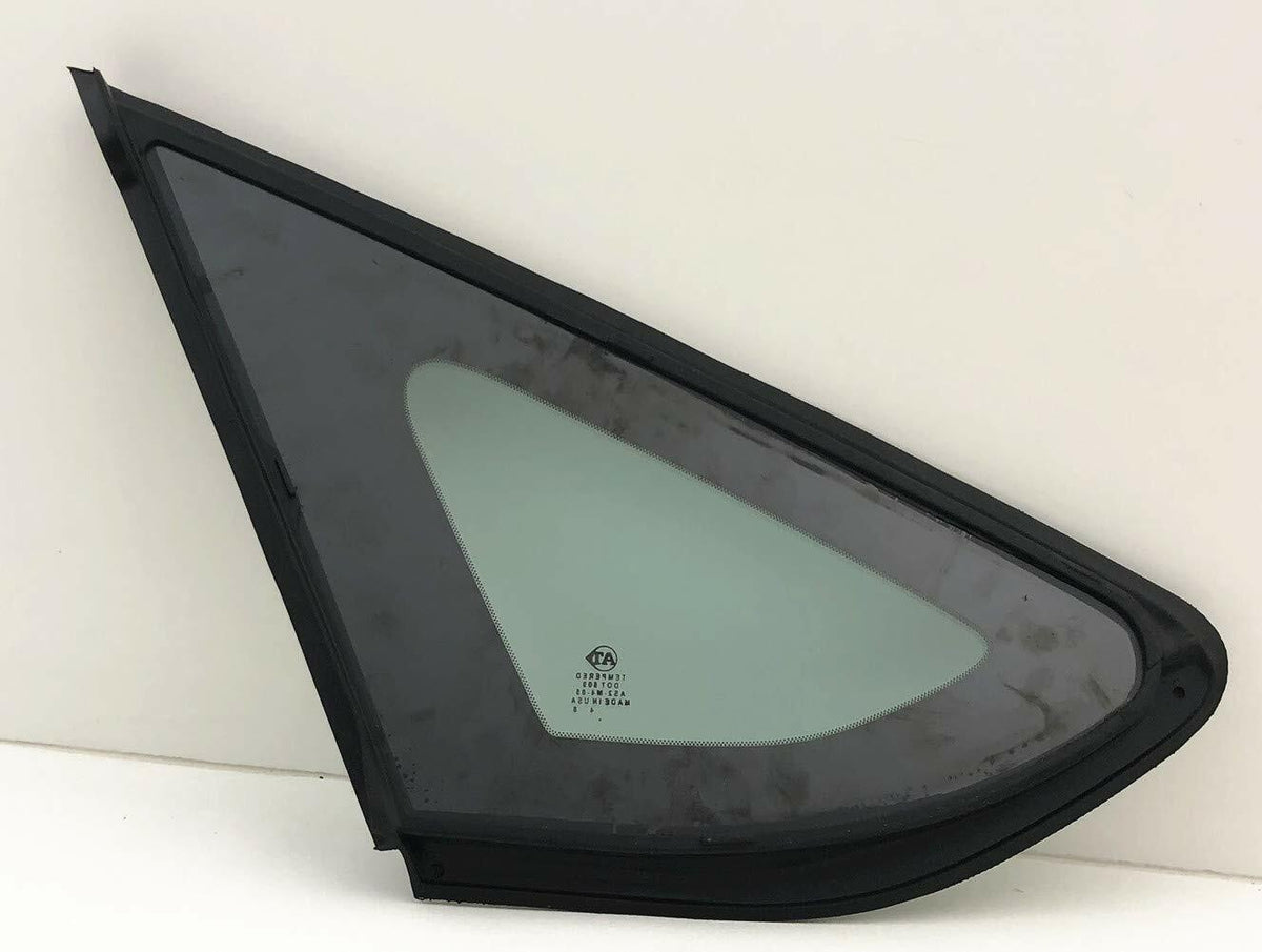Chrome Moulding Passenger Right Side Quarter Window Quarter Glass Compatible with Ford Fusion 2013-2019 Fusion Hybrid Energi 2013-2020 Models