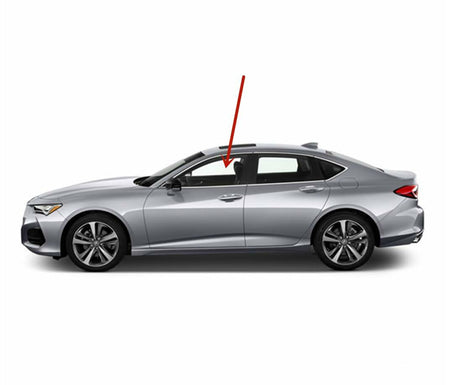 Tempered Driver Left Side Front Door Window Door Glass Compatible with Acura TLX 2021-2025 Models