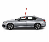 Tempered Driver Left Side Front Door Window Door Glass Compatible with Acura TLX 2021-2025 Models