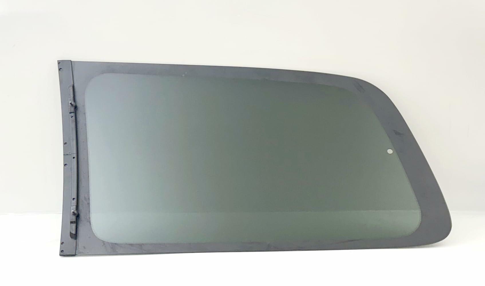 Passenger Right Side Quarter Window Quarter Glass Compatible with Chevrolet Venture 1998-2005/Pontiac Trans Sport 1998 Montana 1999-2005/ Oldsmobile Silhouette 1998-2004 Extended Van Models