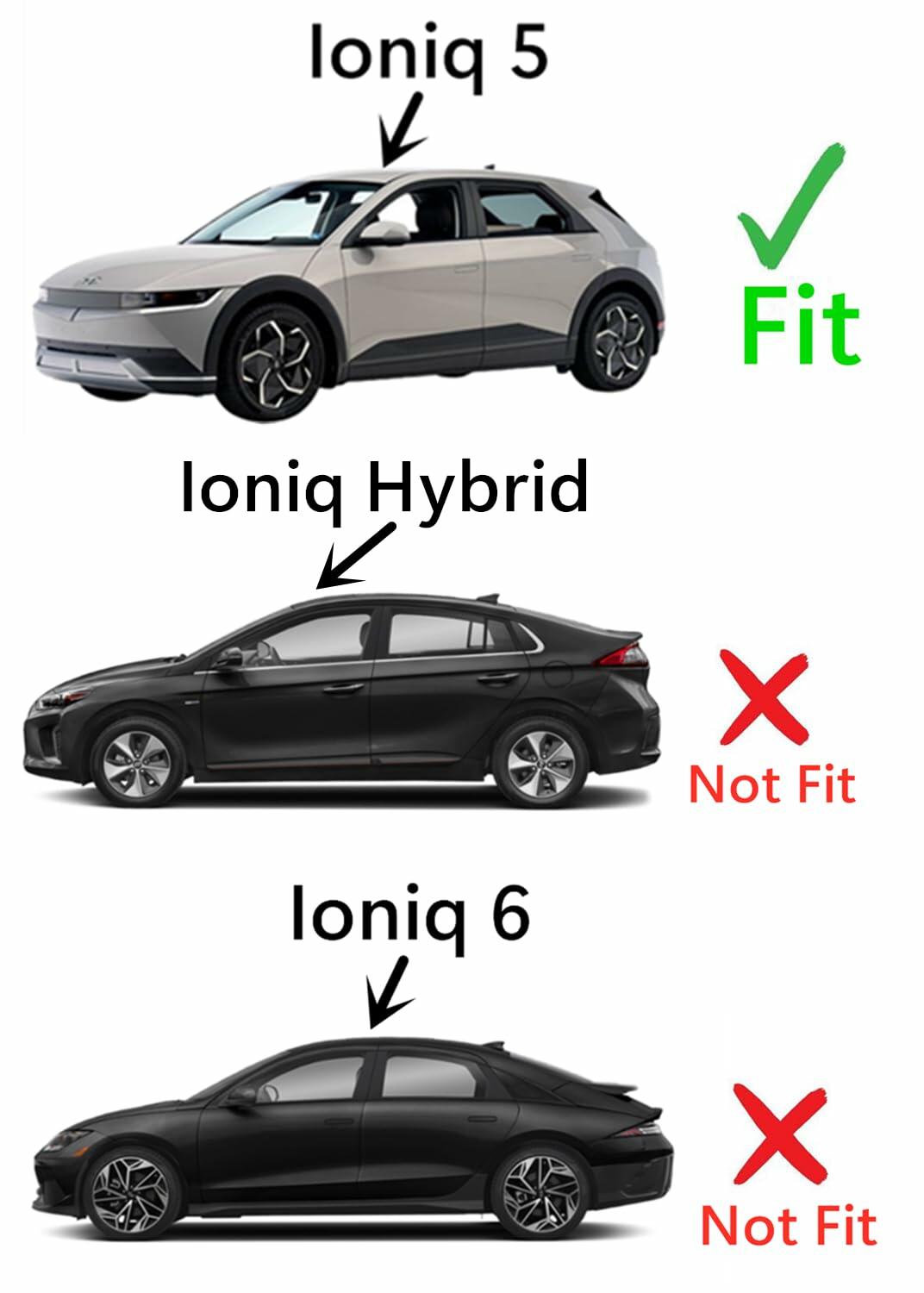 Heated Rear Back Window Back Glass Compatible with Hyundai Ioniq 5 2022-2026 Models