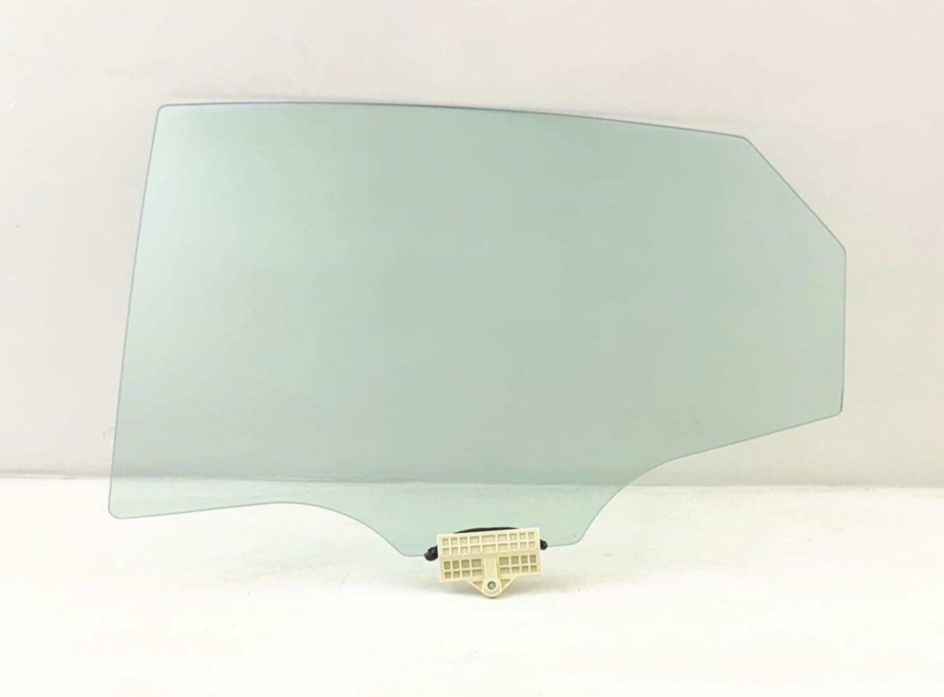 Tempered Driver Left Side Rear Door Window Glass Compatible with Hyundai Azera 2012-2017 Models