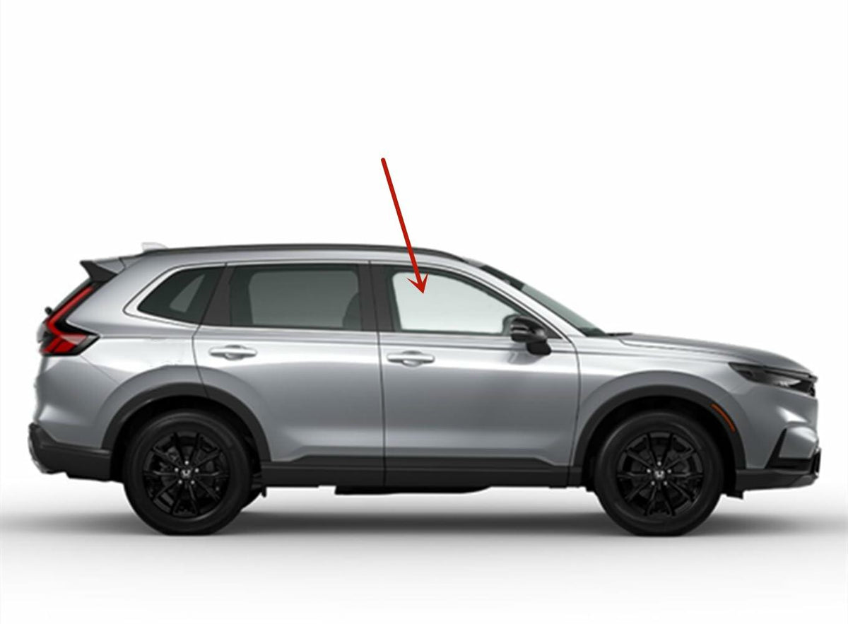 Tempered Passenger Right Side Front Door Window Door Glass Compatible with Honda CR-V 2023-2026 Models