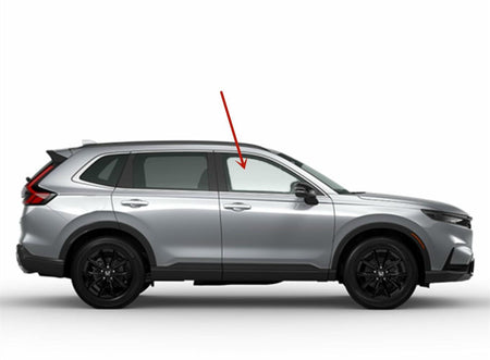 Tempered Passenger Right Side Front Door Window Door Glass Compatible with Honda CR-V 2023-2026 Models