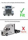 Laminated Passenger Right Side Front Windshield Window Glass Compatible with Freightliner Coronado Columbia 122SD 2012-2022 Models