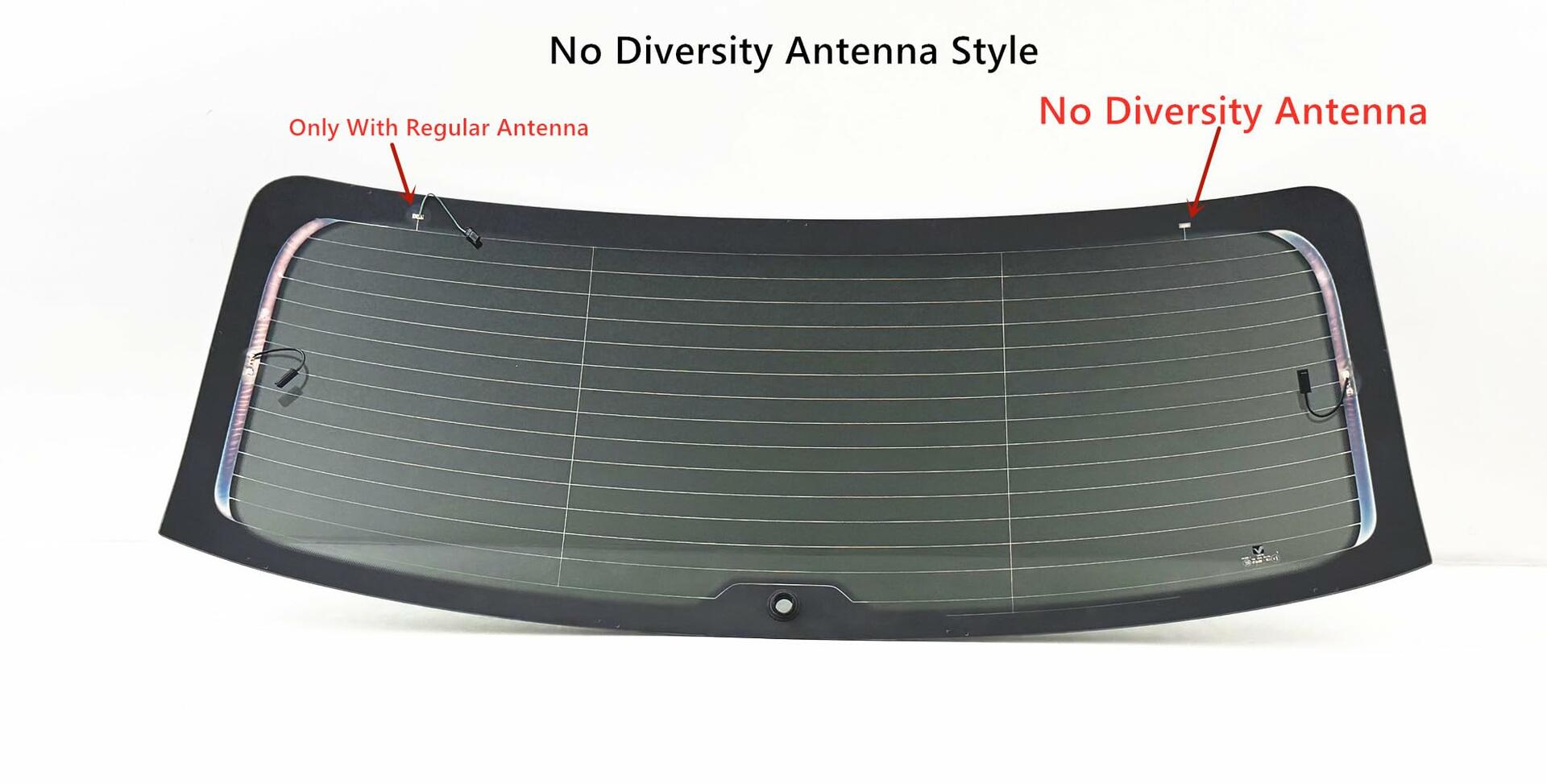 Heated Rear Back TailGate LiftGate Window Back Glass Compatible with Volkswagen Taos 2022-2026 Models
