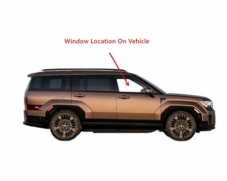 Laminated Passenger Right Side Front Door Window Door Glass Compatible with Hyundai Santa Fe 2024-2026 Models