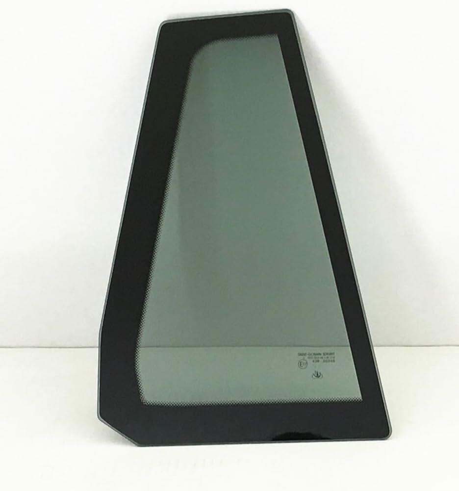 Tempered Privacy Passenger Right Side Rear Vent Window Glass Compatible with BMW X3 2004-2010
