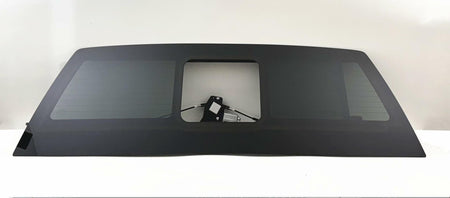 W/ Motor Heated Sliding Back Window Glass Back Power Slider Compatible with Ford F250 / F350 / F450 / F550 Pickup 2017-2026 Models