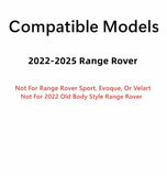 Tempered Passenger Right Side Rear Door Window Glass Compatible with Land Rover Range Rover 2022-2025 Models (Not For Sport, Evoque, Velart)