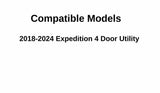 Tempered W/ Antenna Driver Left Side Quarter Window Quarter Glass Compatible with Ford Expedition 2018-2024 Models ( Not For Expedition Max )