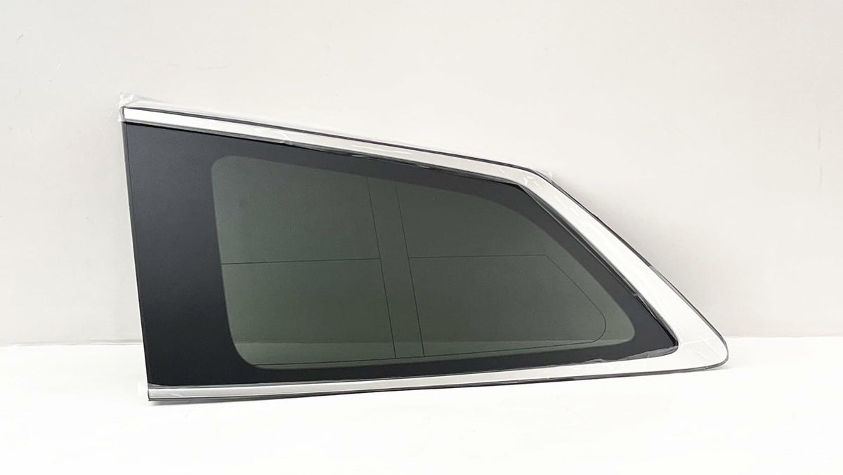 W/ Navigation Feature Tempered Driver Left Side Quarter Window Quarter Glass Compatible with Honda Pilot 2016-2022 Models