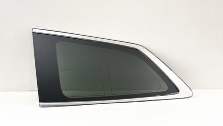 W/ Navigation Feature Tempered Driver Left Side Quarter Window Quarter Glass Compatible with Honda Pilot 2016-2022 Models