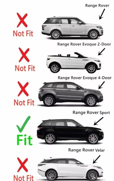 Laminated Passenger Right Side Front Door Window Door Glass Compatible with Land Rover Compatible With Range Rover Sport 2014-2022 Models (Sport Only)