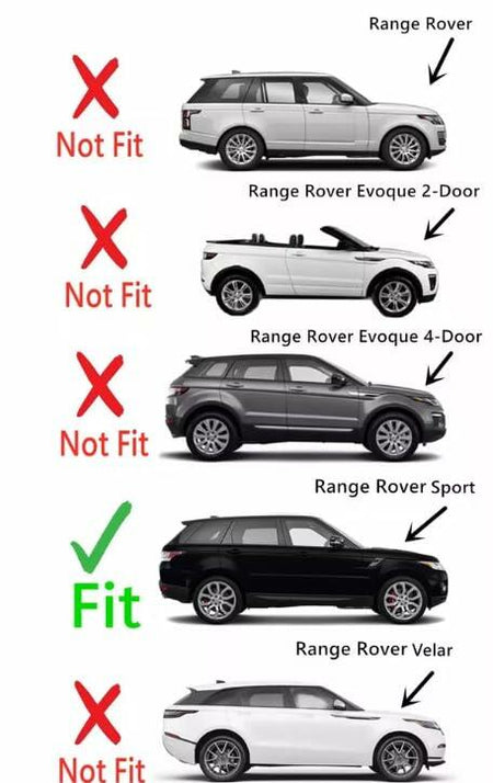 Laminated Passenger Right Side Front Door Window Door Glass Compatible with Land Rover Compatible With Range Rover Sport 2014-2022 Models (Sport Only)
