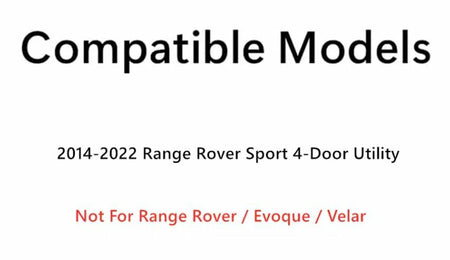 Laminated Passenger Right Side Front Door Window Door Glass Compatible with Land Rover Compatible With Range Rover Sport 2014-2022 Models (Sport Only)