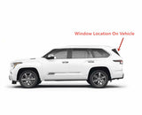 With-Video-Display Style Heated Rear Tailgate Back Window Back Glass Compatible with Toyota Sequoia 2023-2025 Models