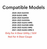 Tempered Driver Left Side Rear Door Window Door Glass Compatible with Mercedes Benz GLE-Class GLE350 GLE43 GLE450 GLE53 GLE580 GLE63 2020-2025 4-Door SUV Models