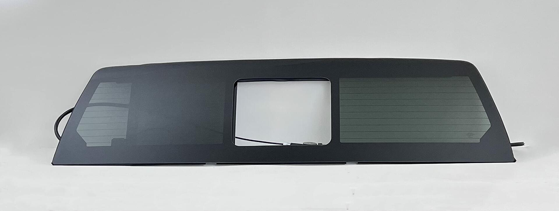W/Motor Heated Sliding Back Window Glass Back Power Slider Compatible with Ram Pickup 2013-2018 1500 / 2019-2024 1500Classic / 2013-2026 2500 3500 4500 5500 Models