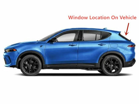 Heated Rear Back Tailgate Liftgate Window Glass Compatible with Dodge Hornet / Alfa Romeo Tonale 2023-2025 Models