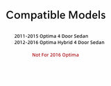 Passenger Right Side Rear Vent Window Vent Glass Compatible with Kia Optima 2011-2015/ Optima Hybrid 2012-2016 Models